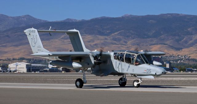 N87612 — - Rockwell OV-10D Bronco (N87612)br /Arriving from Truckee (KTRK).