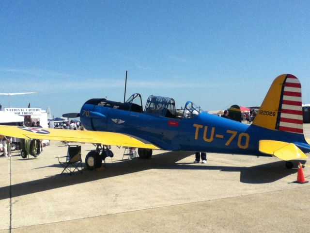 VULTEE Valiant (N56360) - Vultee BT-13A Valiant at Andrews AFB (ADW) Maryland USA May 19, 2012