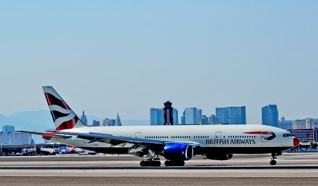 Boeing 777-200 (G-YMME) - G-YMME British Airways 2000 Boeing 777-236(ER) - cn 30306 / in 275 - Las Vegas - McCarran International Airport (LAS / KLAS)br /USA - Nevada August 19, 2015br /Photo: Tomás Del Coro