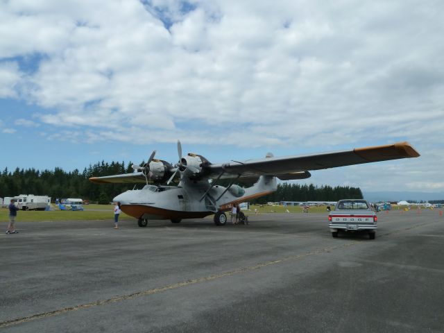 N85U — - Consolidated PBY-6A Catalina at the Arlington Fly-In, Arlington, WA on 7/11/10.