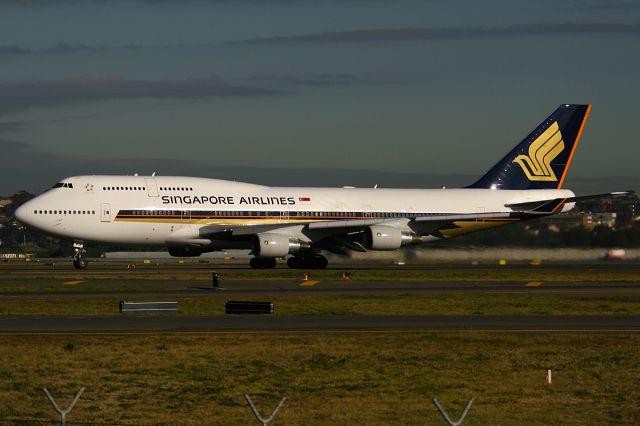 Boeing 747-400 (9V-SPO) - from my "Sydney 2007" archives.br /Became N747WV and EI-XLM before being wfu and stored at LETL on 25 Oct 2015