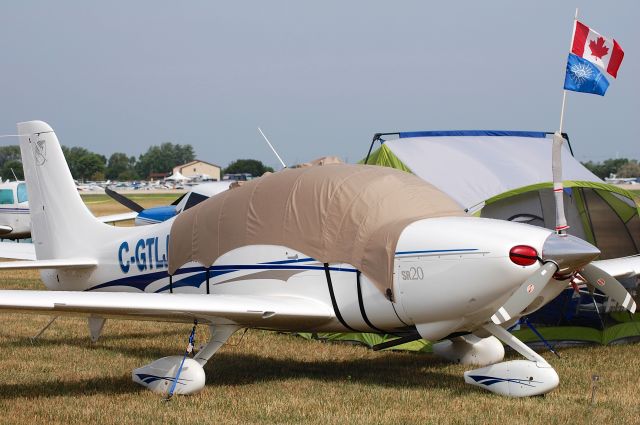 Cessna Skyhawk (C-GTLJ) - Parked at the North 40 at Oshkosh on 25 July 2012.