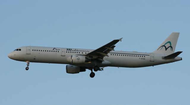 Airbus A321 (F-GYAN) - F-GYAN - Airbus A321-111, Roissy Charles De Gaulle Airport (LFPG-CDG)