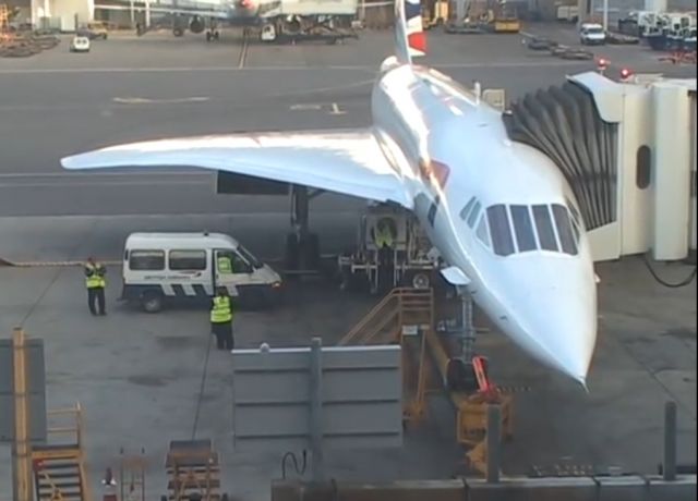 Aerospatiale Concorde — - Circa 2002 or 2003... The beauty known as the Concorde preparing to head back to JFK. 