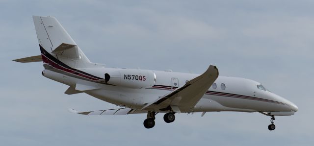 Cessna Citation Latitude (N570QS) - LANDING ON RUNWAY 23 3/3/24