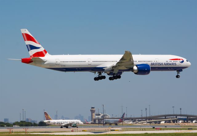 Boeing 777-200 (G-STBL) - 07/24/2015 British Airways G-STBL B777 KDFW