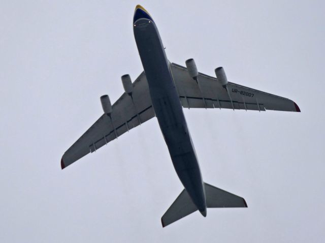 Antonov An-12 (UR-82007) - Heading for Canada.