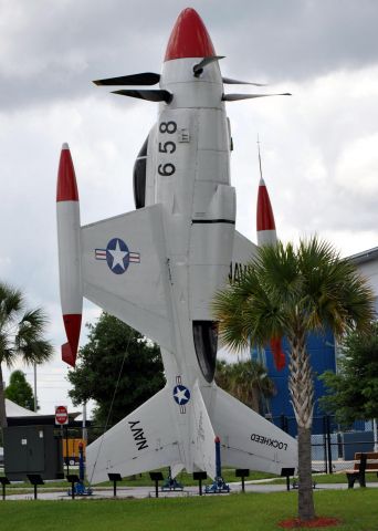 — — - Lockheed XFV Salmon at Florida Air Museum.  This is one of only 2 built, and the second airframe was never completed.  Not hard to see why.