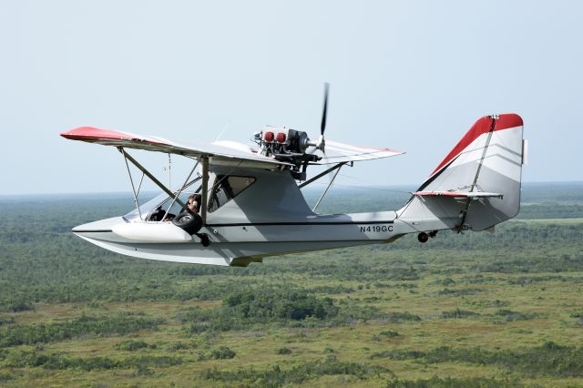 N419GC — - Aventura II flying over central Florida.