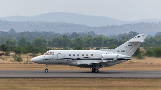 Hawker 800 (VH-SGY)