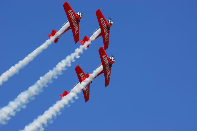 North American T-6 Texan — - Aeroshell T-6s Airshow