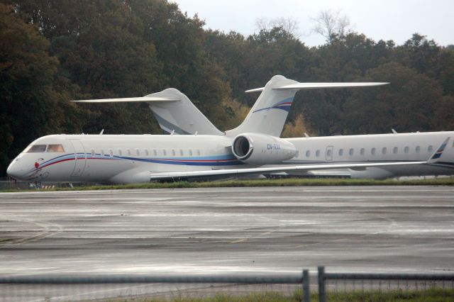 Bombardier Global Express (CN-RAK) - Parked on the South Apron on 10-Nov-23 one day after arriving from GMMN.