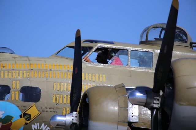 Boeing B-17 Flying Fortress (N93012) - Collings Foundation Boeing B-17G, Nine-O-Nine, on 18 April 2015.