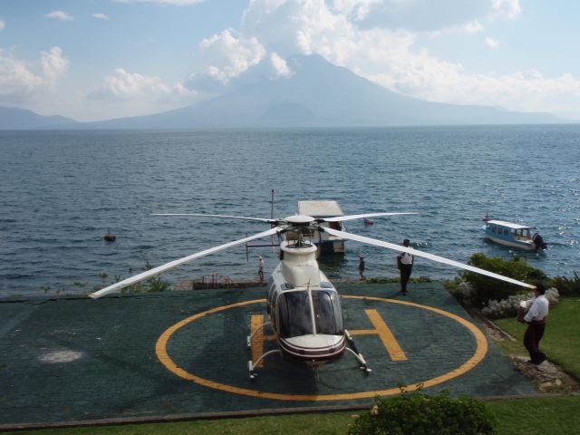 Bell 407 (N743PH) - LAKE ATITLAN, GUATEMALA