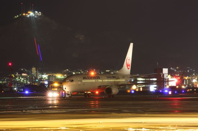 Boeing 737-800 (JA341J) - 07 December 2015:HKD-HND.