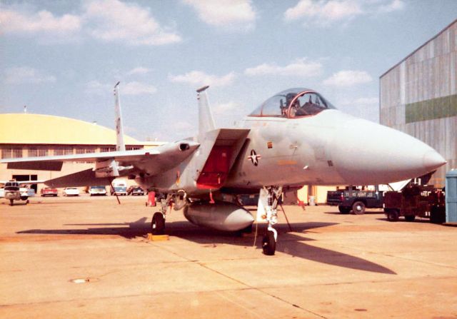 — — - F-15 Eagle taken in the late 1970's