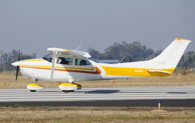 Cessna Skylane (N94328) - Cessna Skylane departing runway one-two Merced Regional Airport (KMCE)