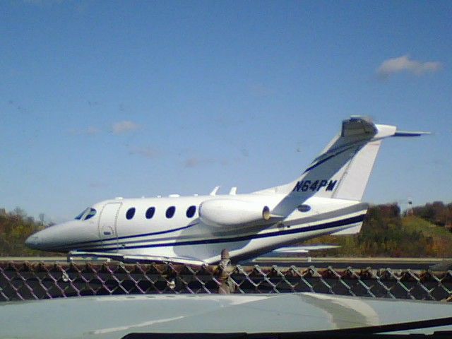 Beechcraft Premier 1 (N64PM) - Raytheon Premier parked at Washington County.