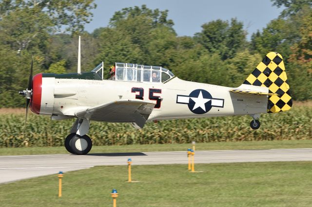North American T-6 Texan (N4326) - 09-02-23 at Marion Indiana Grant County Airport fly/drive in.