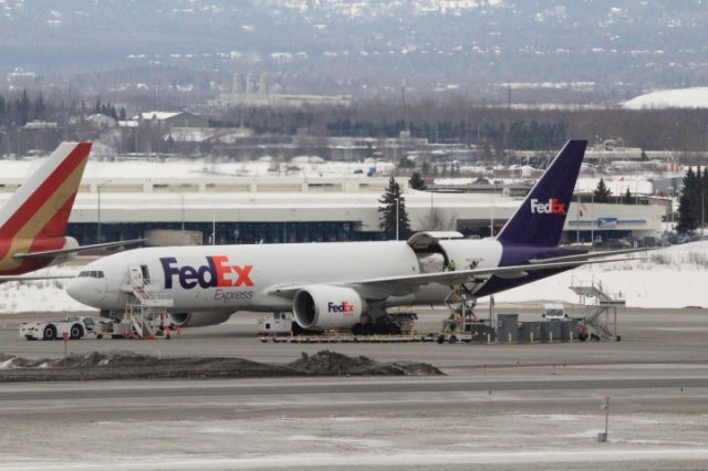 Boeing 777-200 — - Loading on the Tarmac