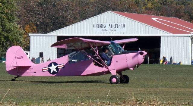 N4008A — - With Pumpkin in hand this 1947 Aeronca 7BCM Champion is taxiing for departure and heads for the drop zone in the Autumn of 2022.