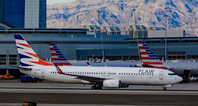 Boeing 737-800 (C-FBVS) - C-FBVS Flair Airlines Boeing 737-8K5 s/n 32907 - Las Vegas - McCarran International (LAS / KLAS)br /USA - Nevada,  January 28, 2019br /Photo: TDelCoro