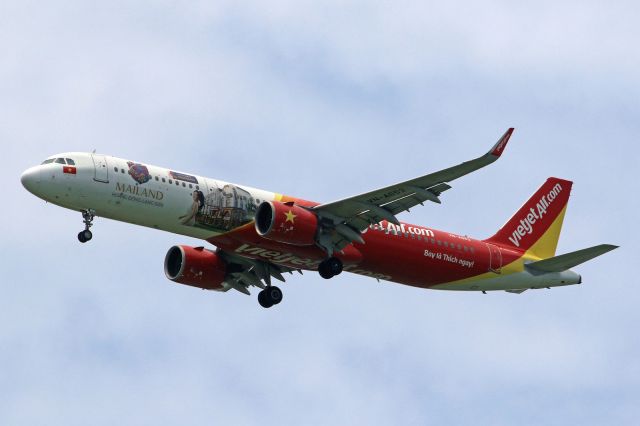 Airbus A321neo (VN-A653) - "Mailand Hoang Dong" livery