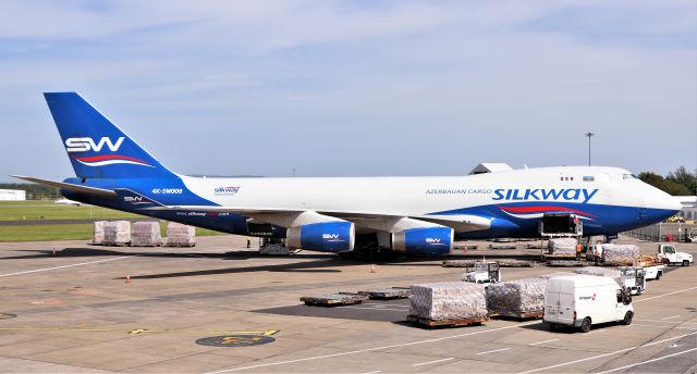 Boeing 747-400 (4KSW008) - silkway west airlnes b747-4r7f 4k-sw008 at shannon 29/5/20.