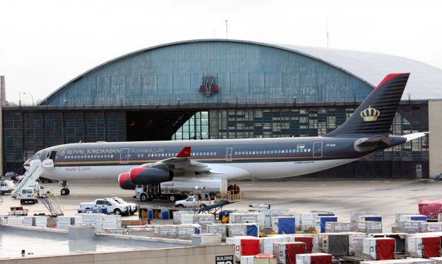 Airbus A340-200 (JY-AID) - JFK weather diversion