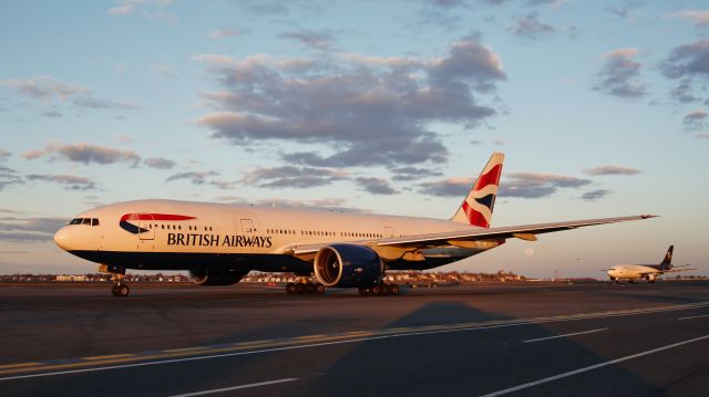 Boeing 777-200 (G-VIIF) - The SpeedBird 214 heavy fully ready for taxi with ATIS-India !