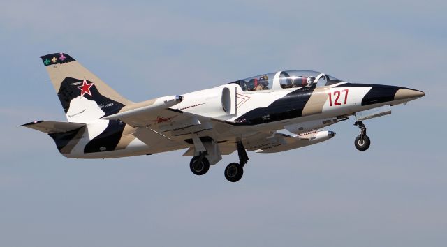 Aero L-39 Albatros (N401ZA) - An Aero Vodochody L-39ZA Albatros   departing H.L. Sonny Callahan Airport, Fairhope, AL, during Z's 2021 Invitational Jet Blast - March 7, 2021.