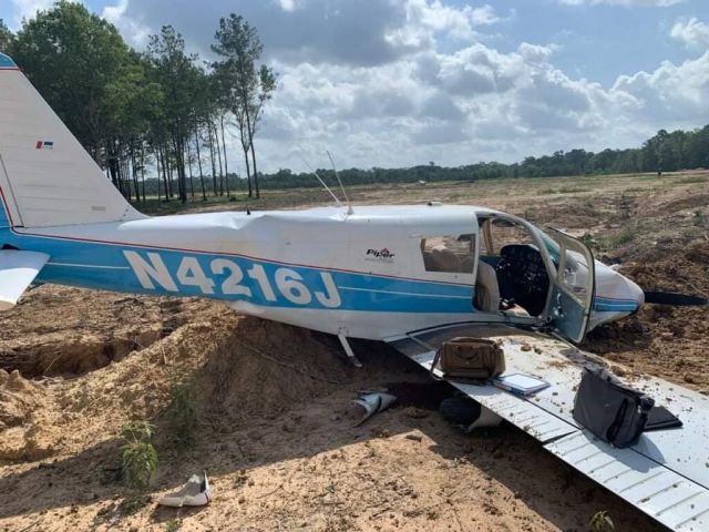 Piper Cherokee (N4216J) - Crash June 2021