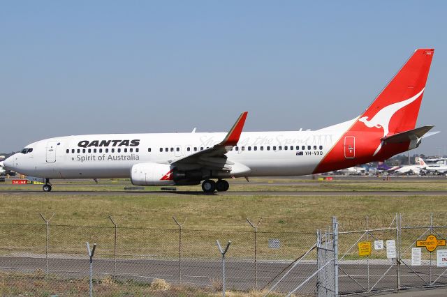 Boeing 737-800 (VH-VXO)