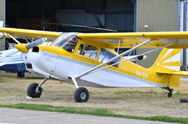 VH-ZOI — - A 2009 Citabria 7GCBC model sitting at Bankstown Airport.