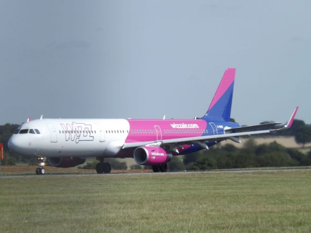 G-WUKK — - Starting her take off roll from Luton Airport.