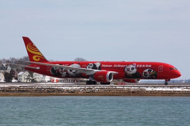 Boeing 787-9 Dreamliner (B-6998) - Kung Fu Panda arriving from Beijing.