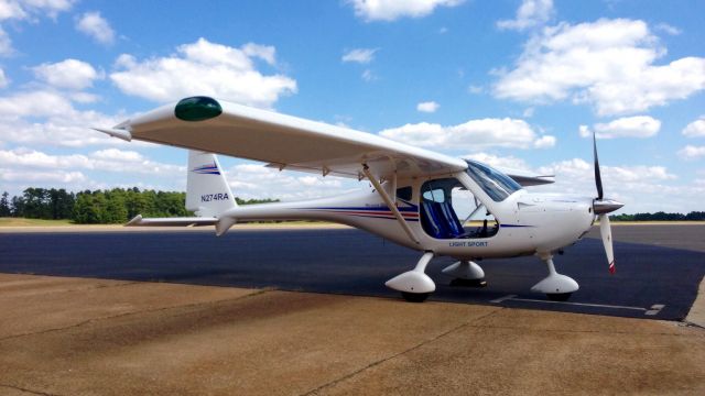 N274RA — - Remos G-3/600 light sport on the ramp at Texarkana Flying Club.