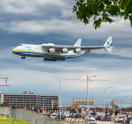 Antonov An-225 Mriya (UR-82060) - A fraction of the crowd gathered to watch the An 225's second visit to Toronto. This time bringing PPE from China via Anchorage