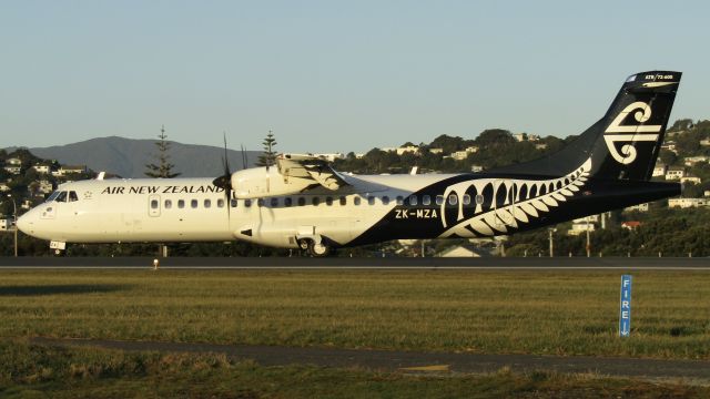 Aerospatiale ATR-72-600 (ZK-MZA) - Late evening departure.