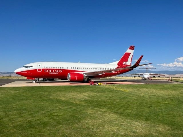 Boeing 737-700 (N137CG) - 2022 Fire Season Load and Return