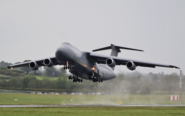 LOCKHEED C-5 Super Galaxy (85-0001) - rch503 usaf c-5m 85-0001 dep shannon 3/6/19.