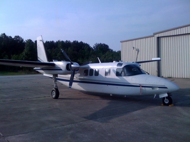 Rockwell Commander 685 (N74CP) - on the ramp