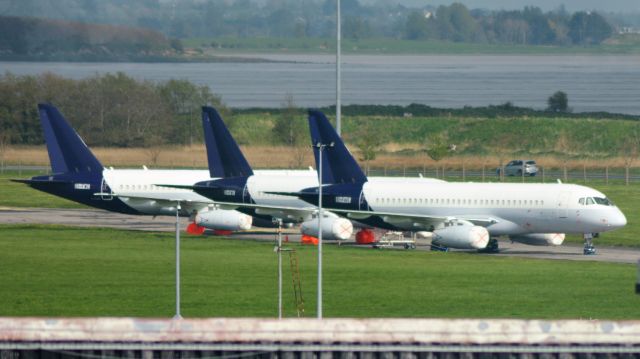 Sukhoi Superjet 100 (EI-FWE) - 4/23/19 Along with EI-FWF and EI-FWD