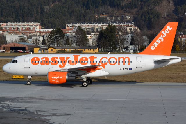 Airbus A319 (G-EZGB)