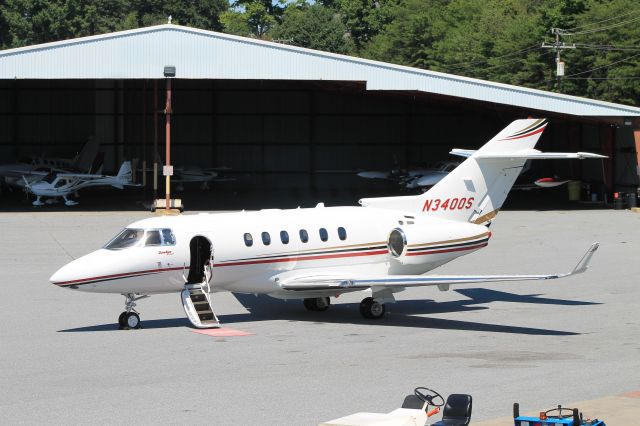 Hawker 800 (N3400S)