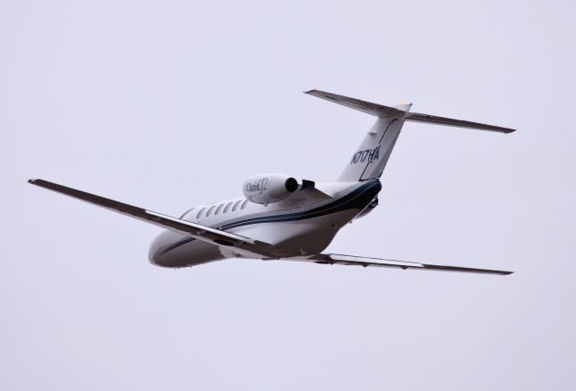 Cessna Citation CJ2+ (N717HA) - One of RELIANT AIRs CJ2. They have the lowest fuel prices on the Danbury (KDXR) airport!