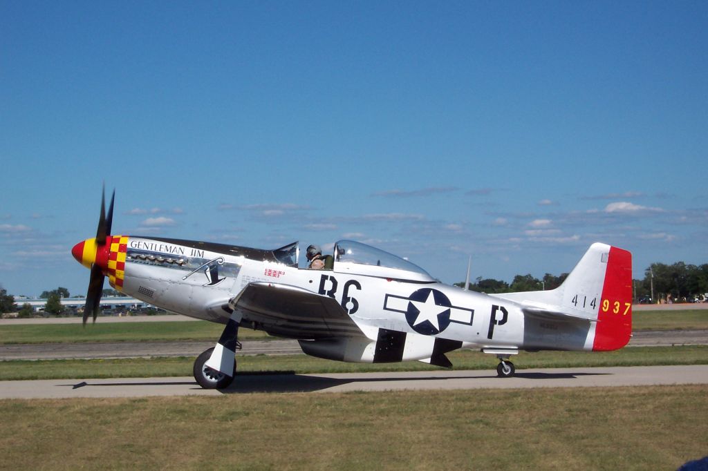 North American P-51 Mustang — - EAA 2005 P-51D Gentleman Jim.