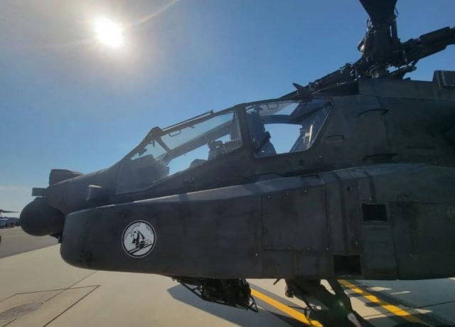 Boeing Longbow Apache (0350390) - AH-64D Apache on display at Dover AFB for Thunder Over Dover 2022