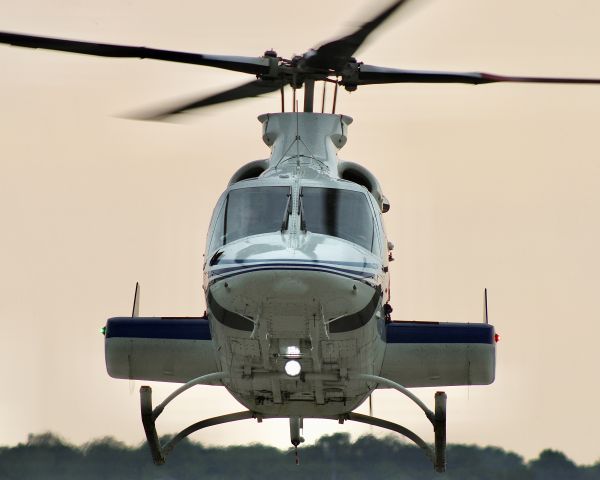 Bell 430 (N431SL) - One of McMahon’s flagship 430s stopping by KVPZ to pick up cargo. br /br /N431SL. 1997 Bell 430. McMahon Airborne Logistics. KVPZ. 6/22/23. 