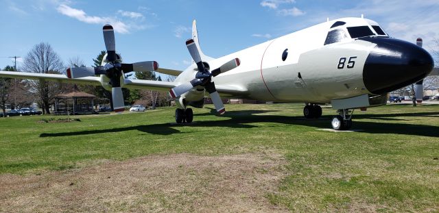 GCS85 — - Static Display memorial of LC-85 at the old NAS Brunswick, Maine. The original LC-85 was lost over Poland Maine in 1978 with loss of all crew